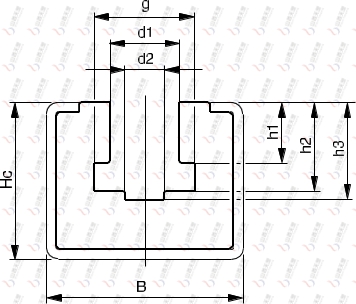 TG-CKG CKG型單排帶鋼槽鏈條導(dǎo)軌